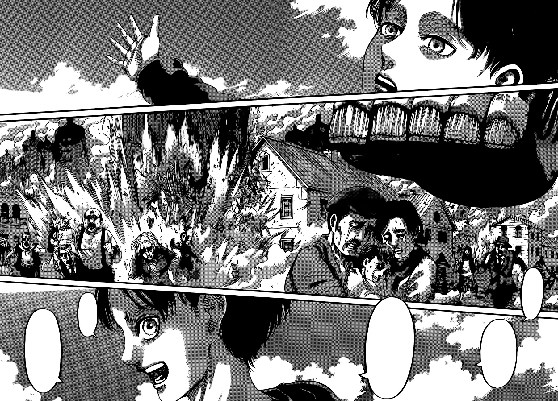 манга на русском shingeki no kyojin фото 30